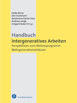cover image of Handbuch Intergeneratives Arbeiten